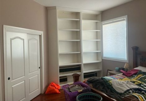 home interior before repaint