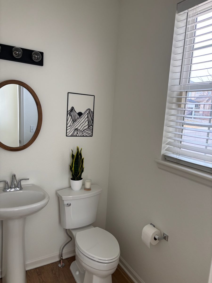 white painted interior bathroom Preview Image 9