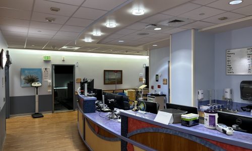 Fully Refreshed Nurses' Station