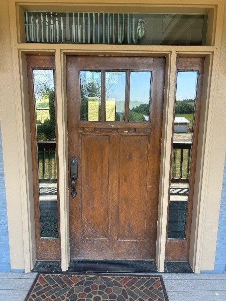 wooden front door Preview Image 3
