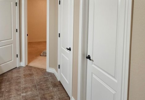 painted home interior