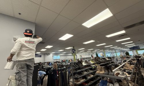 Sales Floor Prep & Painting