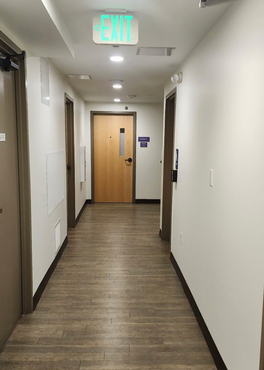 medical facility hallway after repaint Preview Image 6