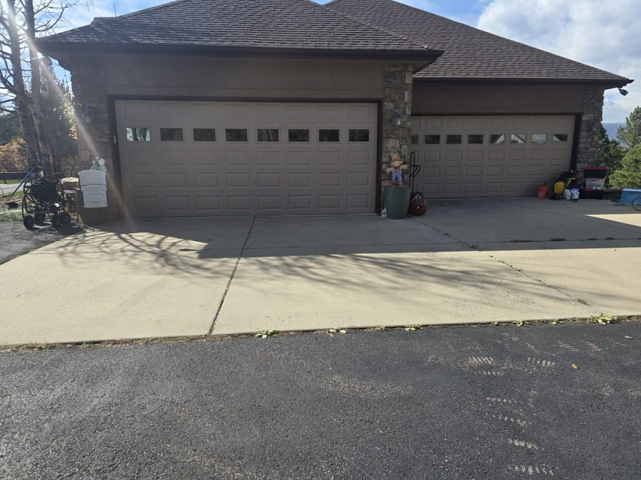 home garage after exterior repaint Preview Image 7