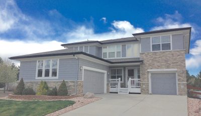 Gray and Brick Exterior
