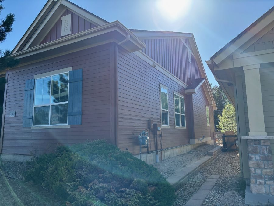exterior of house with red siding Preview Image 2