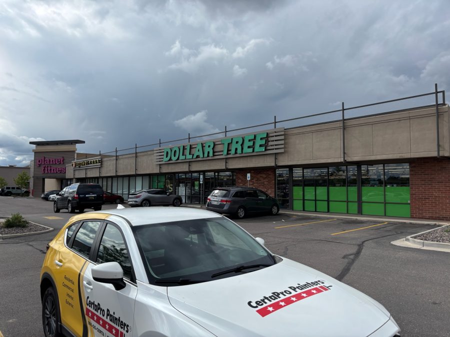 certapro car in parking lot of shopping center after repaint Preview Image 1