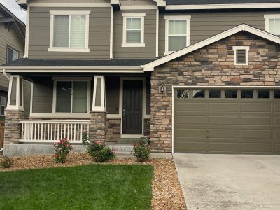 painted home exterior