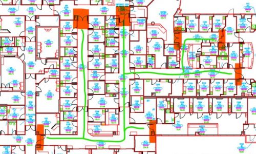 Hallways, Common Areas & Rooms Included