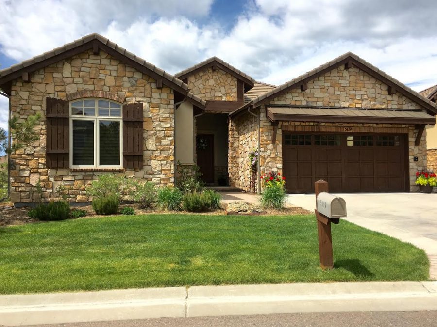 Castle Pines Village House Painting