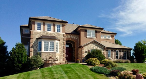 Brown Stucco Painting