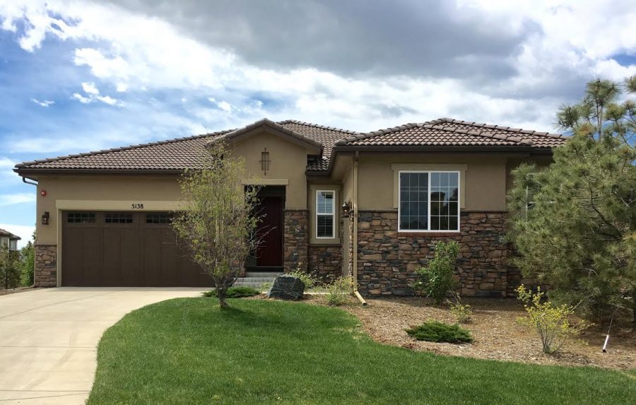 Castle Pines Village House Painting