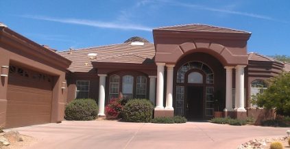 Impressive Exterior in Desert Colors