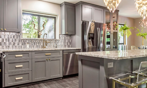 Gray Cabinets