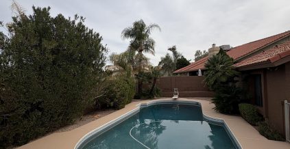 Pool Deck Paint Project