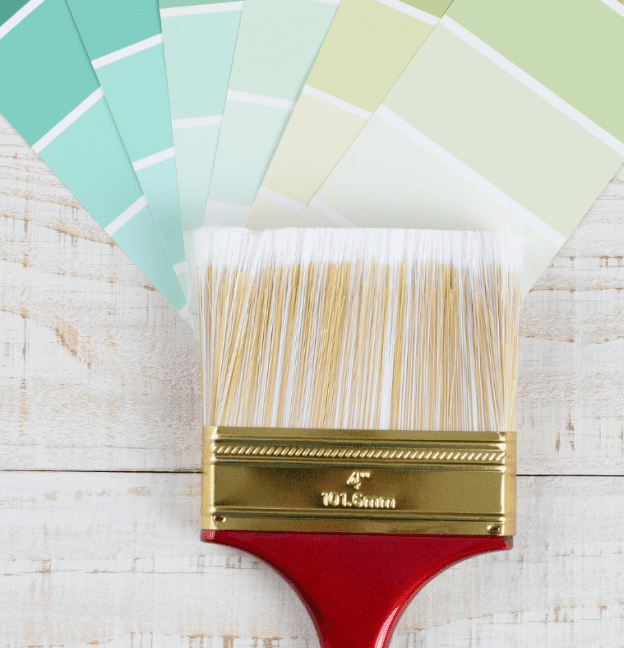 Paint Brush and Swatches