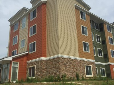 Hotel Exterior Painting in Cedar Rapids, IA by CertaPro Painters