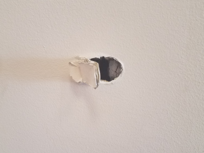 Small Hole in Wall