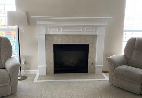 Fireplace and Staircase Trim