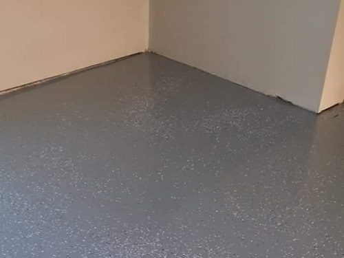 Garage Epoxy Floor Coating by CertaPro house painters in Cedar Rapids, IA