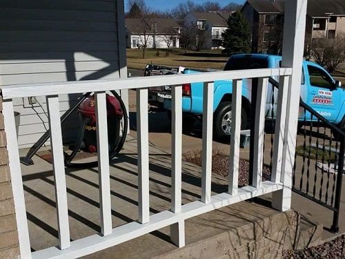 Exterior painting by CertaPro house painters in Cedar Rapids, IA