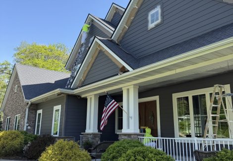 Residential Exterior Repaint in Iowa City