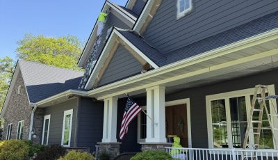 Residential Exterior Repaint in Iowa City