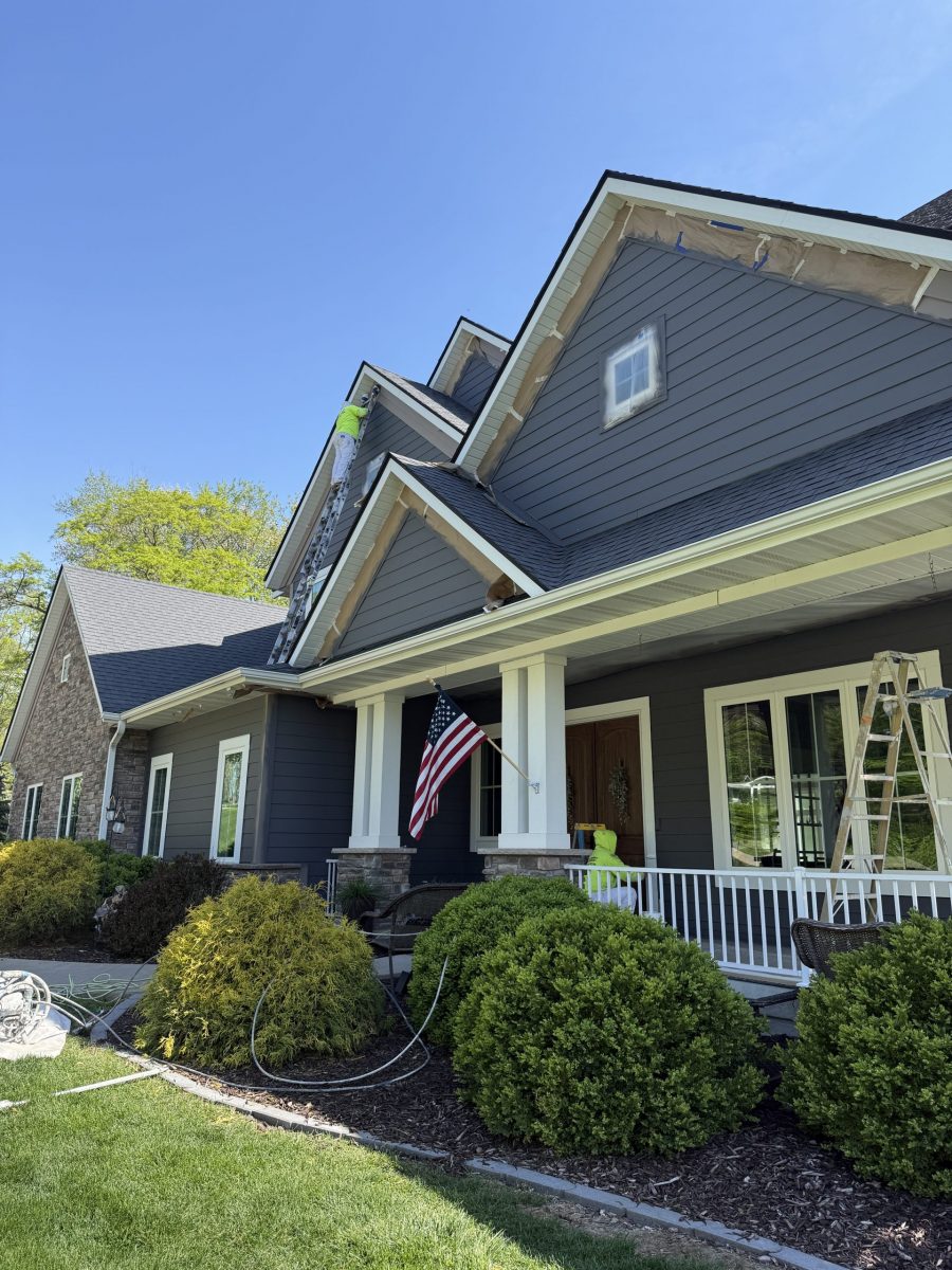 Residential Exterior Repaint in Iowa City