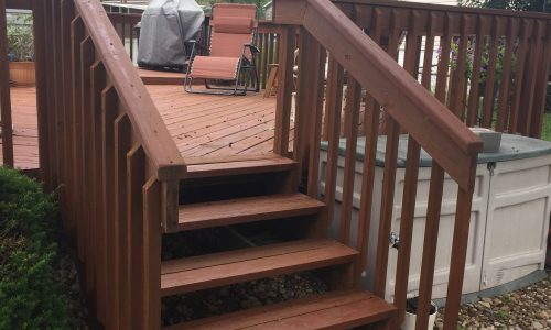 Deck Painting and Staining Project