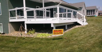 Deck Staining Project