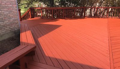 Deck Painting by CertaPro house painters in DeSoto, TX