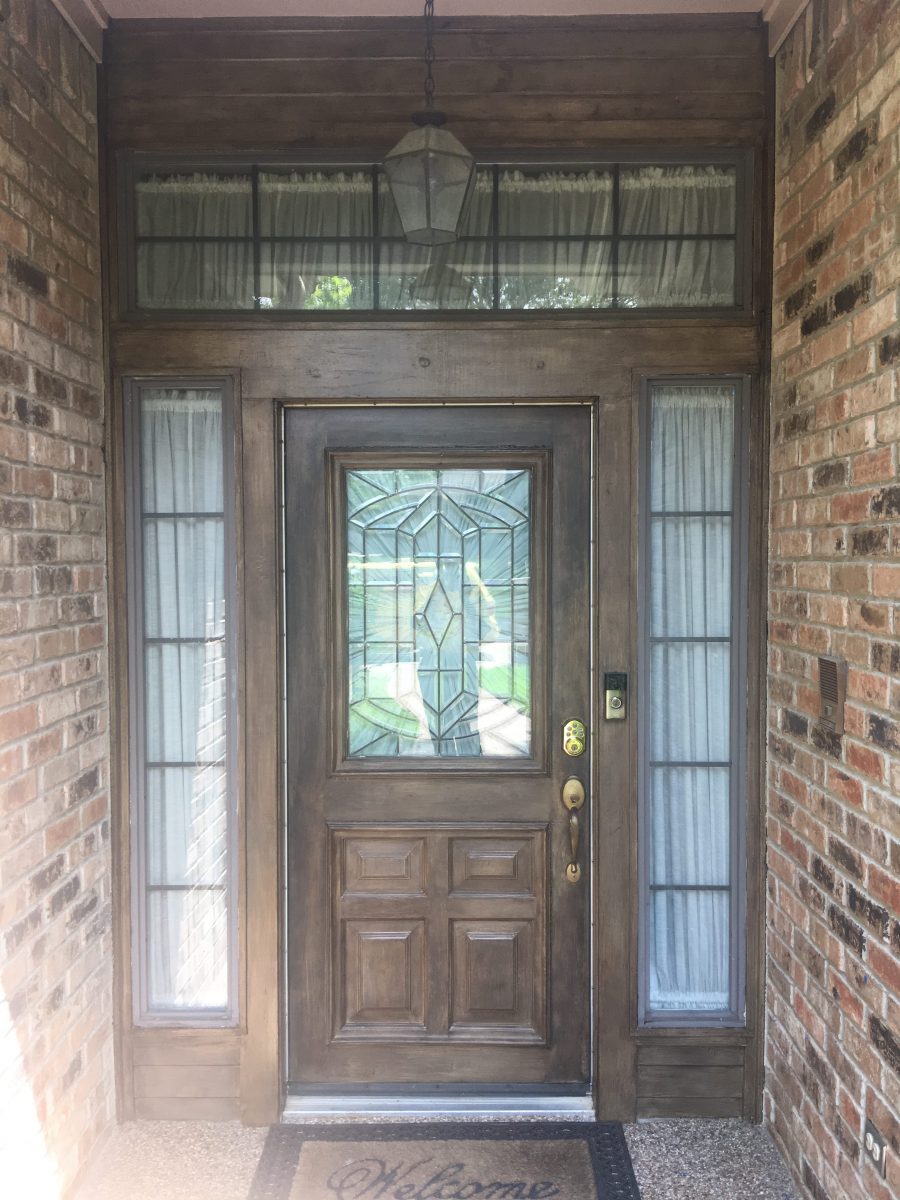 Exterior Door Painting by CertaPro House Painters in Dallas, TX