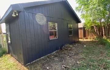 Exterior Shed Painting