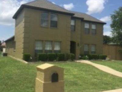 brick home painting in desoto, tx