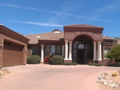 Exterior painting by CertaPro house painters in Cave Creek, AZ