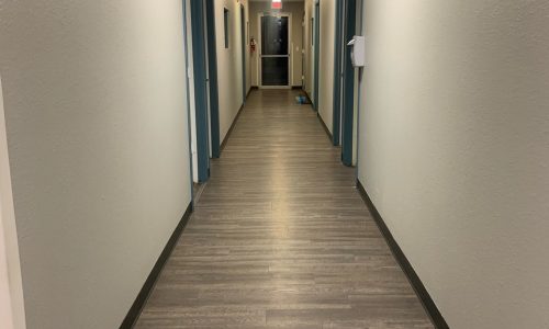 Hallway Painted