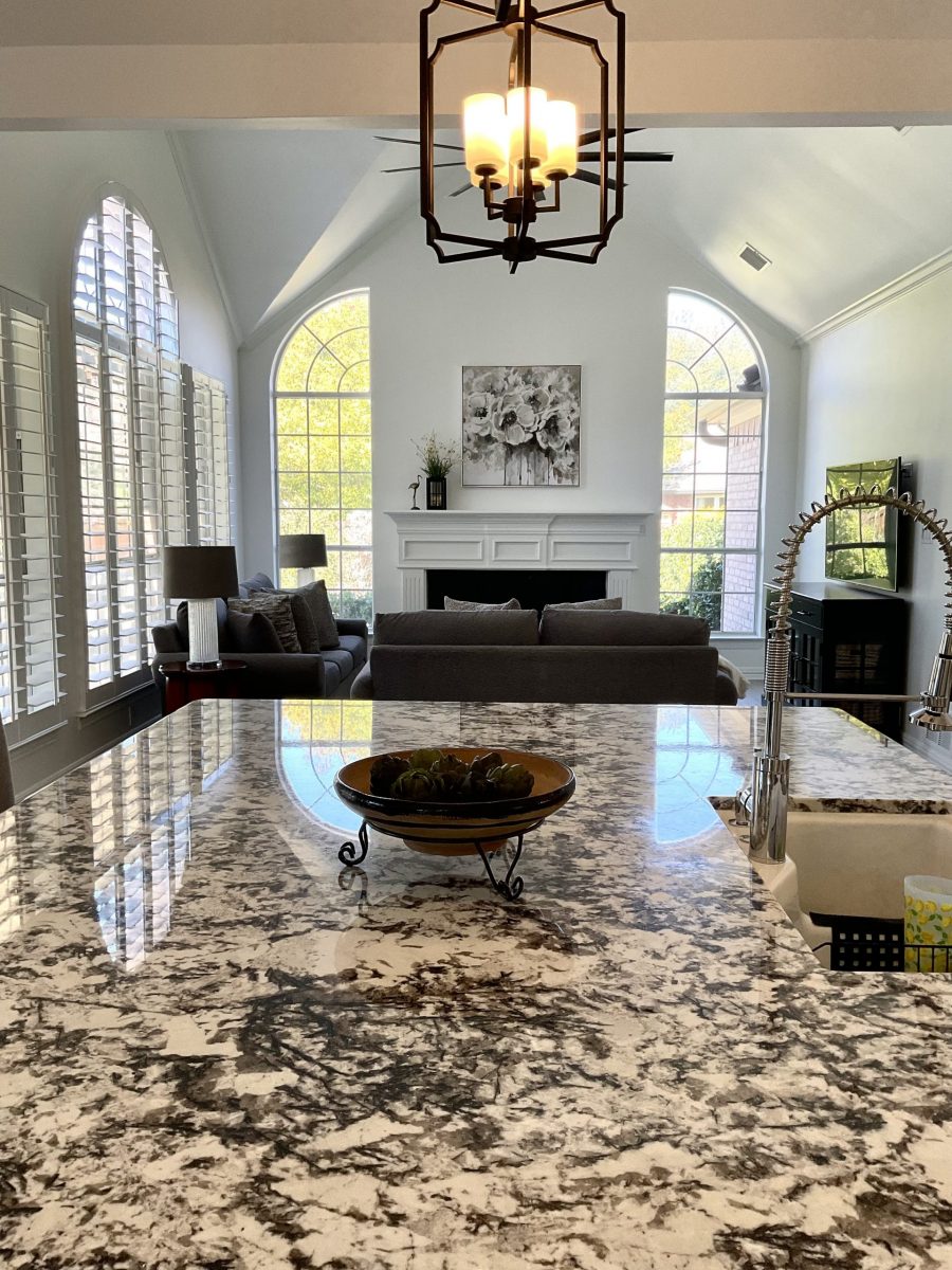 kitchen counter and living room Preview Image 7