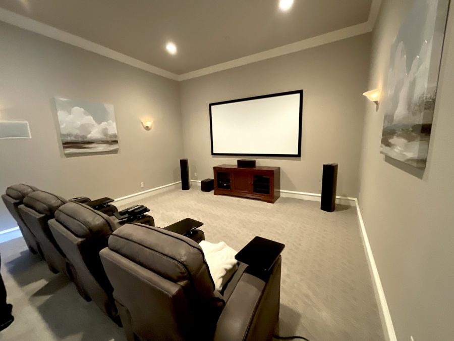 media room in home Preview Image 14
