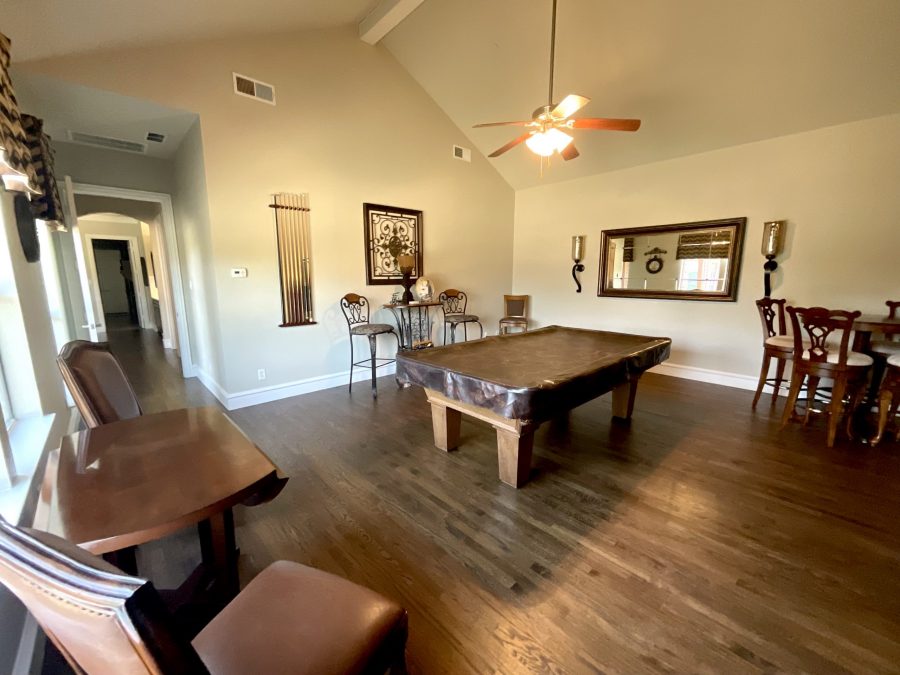 gaming room with covered pool table Preview Image 8