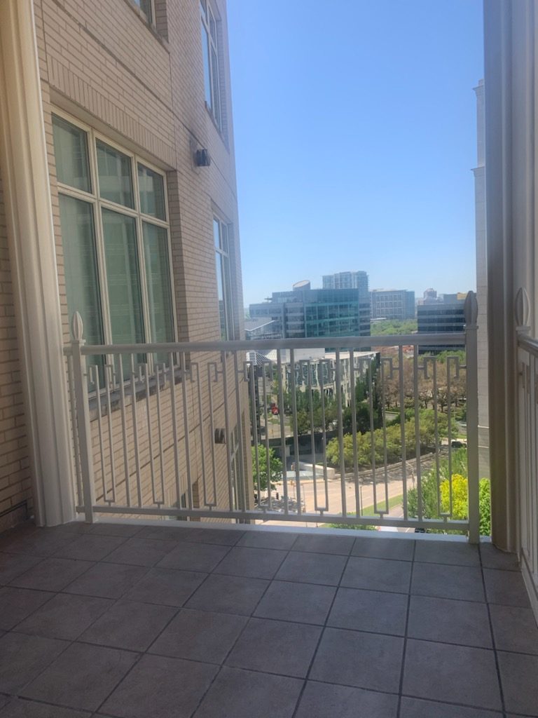 Balcony Side View - powerwashed rails painted Preview Image 2