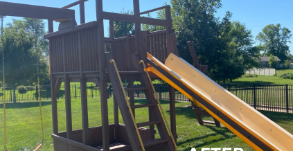 Playset Stain Refresh