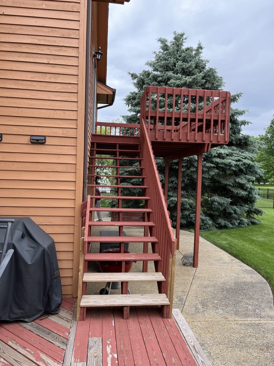 wooden staircase and raised deck Preview Image 5