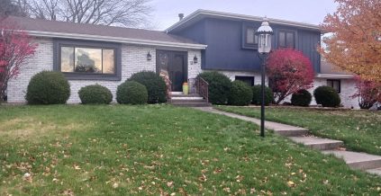 Cedar Siding Painting in Bloomington, IL