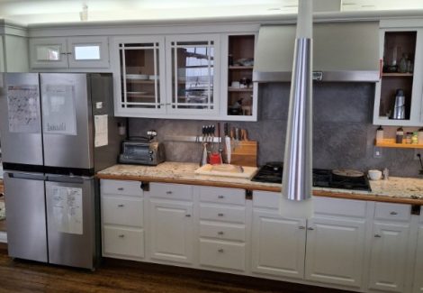 Modern White Kitchen Repaint Project