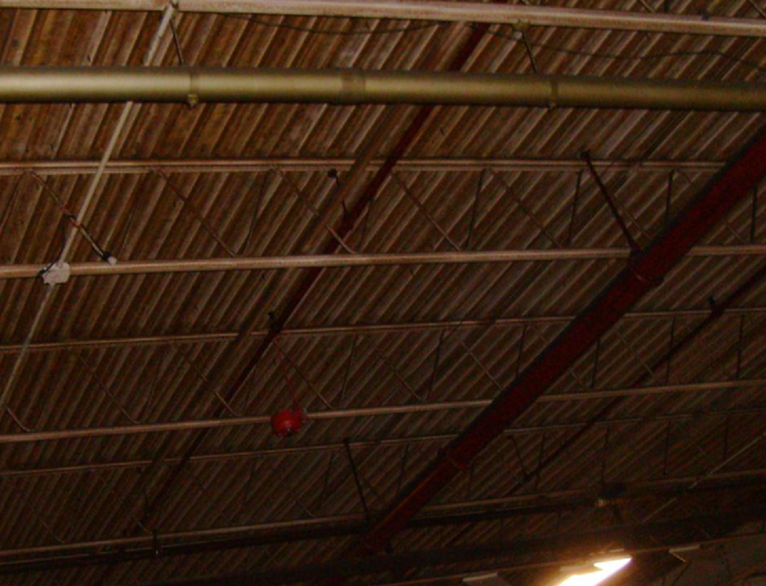Industrial Warehouse Ceilings Before