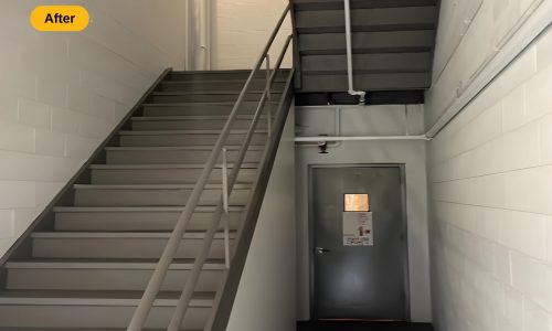 Stairwell Repaint After