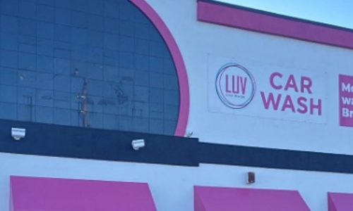 LUV car wash painting project