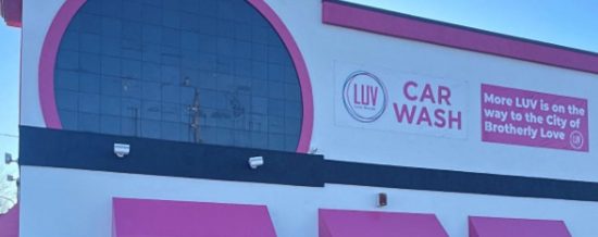 LUV car wash painting project