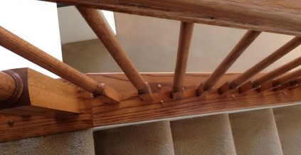 Stairway Railing Complete Revamp