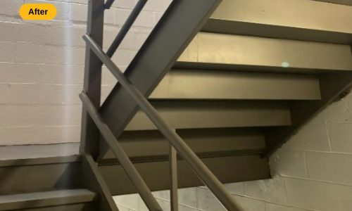 Stairwell Repaint After